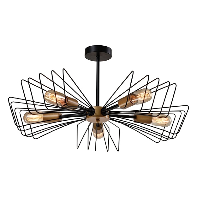 Потолочная люстра Lussole Loft Durham LSP-8796 Фото № 1