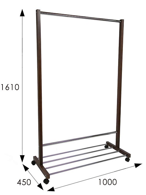 Гардеробная вешалка Мебелик В 35Н 000333 изображение 3 Гардеробная вешалка Мебелик В 35Н 000333 Фото № 3