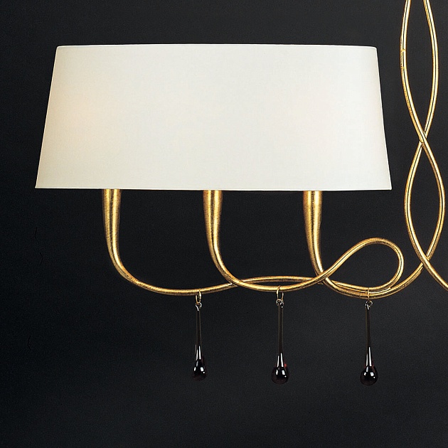 Подвесной светильник Mantra Paola Painted Gold 3541 Фото № 3