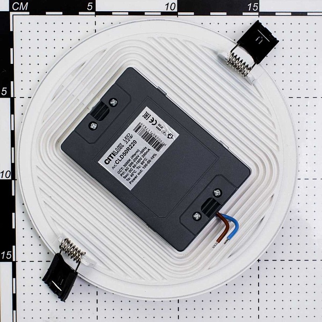 Встраиваемый светодиодный светильник Citilux Омега CLD50R220N изображение 2 Встраиваемый светодиодный светильник Citilux Омега CLD50R220N Фото № 2