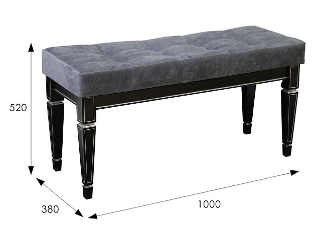 Банкетка Мебелик Васко В 96Н 001242 Фото № 3