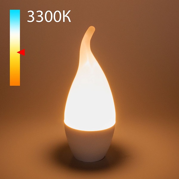 Лампа светодиодная Elektrostandard E14 6W 3300K матовая a055339 изображение 1 Лампа светодиодная Elektrostandard E14 6W 3300K матовая a055339 Фото № 1