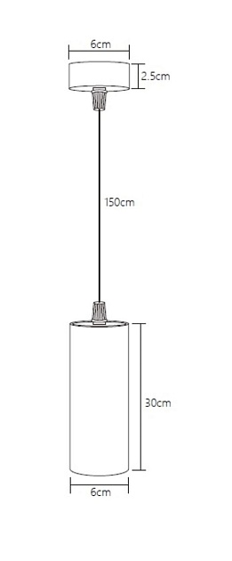 Подвесной светодиодный светильник Fiberli Tube630BWW 12110103 Фото № 2