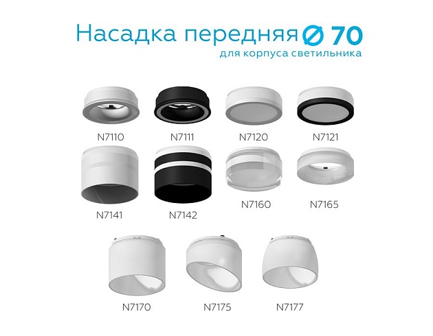 Насадка передняя Ambrella light DIY Spot N7110 Фото № 4