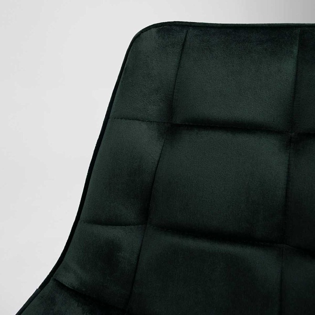 Полубарный стул AksHome Linx темно-зеленый, велюр 86208 Фото № 5