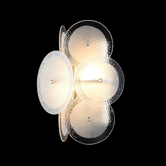 Бра Crystal Lux DANDELION AP2 GOLD Фото № 1