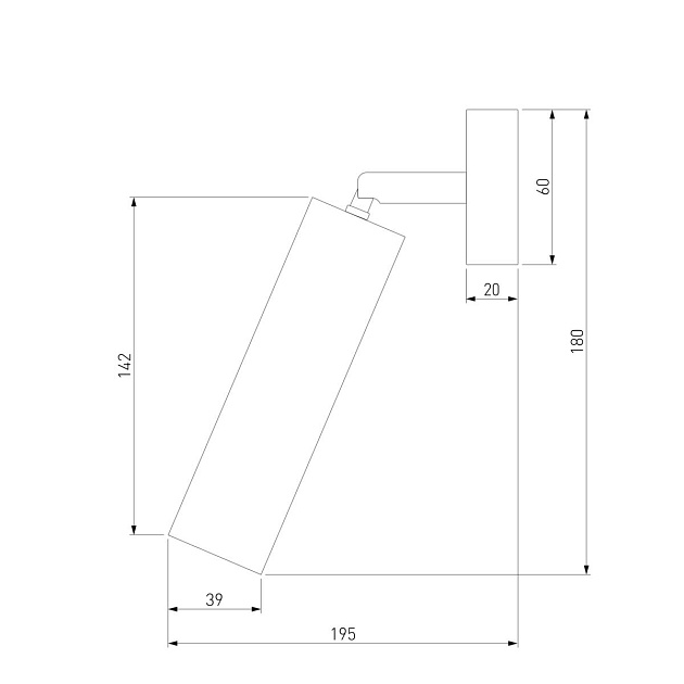 Светодиодный спот Eurosvet Ease 20128/1 LED серебро изображение 2 Светодиодный спот Eurosvet Ease 20128/1 LED серебро Фото № 2
