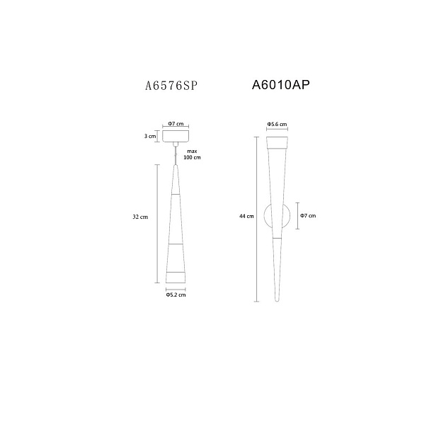 Подвесной светодиодный светильник Arte Lamp Sabik A6576SP-1CC Фото № 2