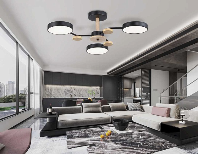 Люстра на штанге Ambrella light COMFORT FL4857 Фото № 6