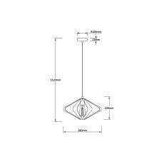 Подвесной светильник Vele Luce Ophir VL5324P11 3