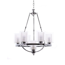 Подвесная люстра Lumina Deco Santini LDP 1220-7 CHR+WT 1