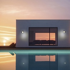 Уличный настенный светодиодный светильник Mantra Creek 8864 2