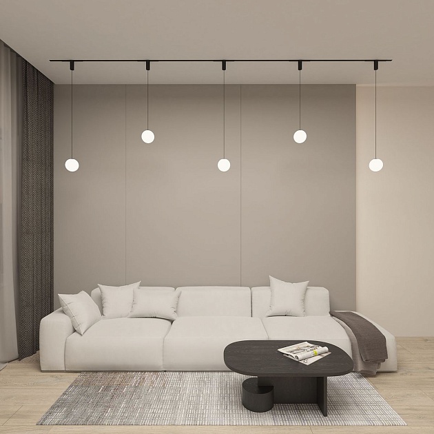 Трековый светодиодный светильник Denkirs Smart Moon DK8052-BK изображение 4 Трековый светодиодный светильник Denkirs Smart Moon DK8052-BK Фото № 4