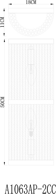 Настенный светильник Arte Lamp Albali A1063AP-2CC изображение 2 Настенный светильник Arte Lamp Albali A1063AP-2CC Фото № 2