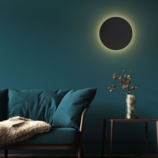 Настенный светильник TK Lighting 6014 Luna Black Фото № 3