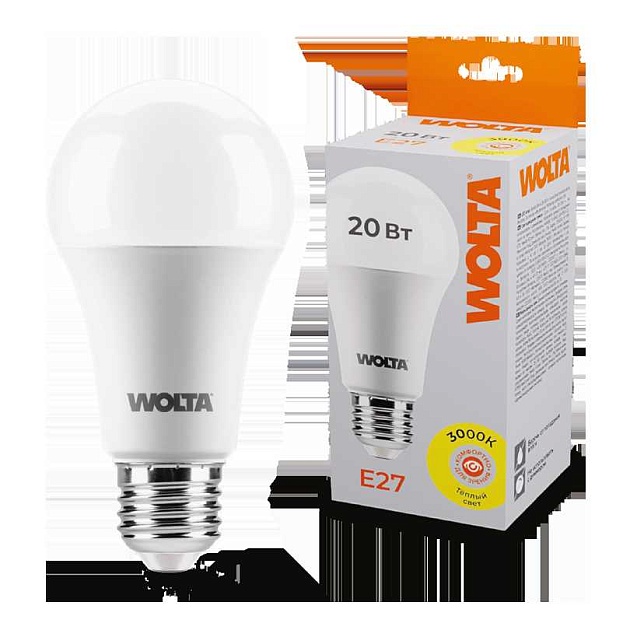 Светодиодная лампа WOLTA 25Y65BL20E27 Фото № 1