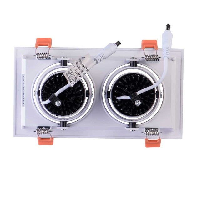 Встраиваемый светодиодный светильник De Markt Круз 15 637016202 Фото № 9