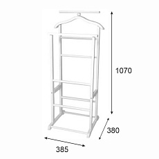 Гардеробная вешалка Мебелик В 9Н 006520 2