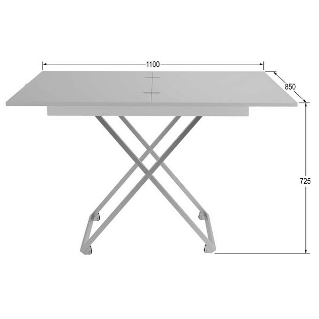 Стол-трансформер Мебелик Андрэ 007813 Фото № 5