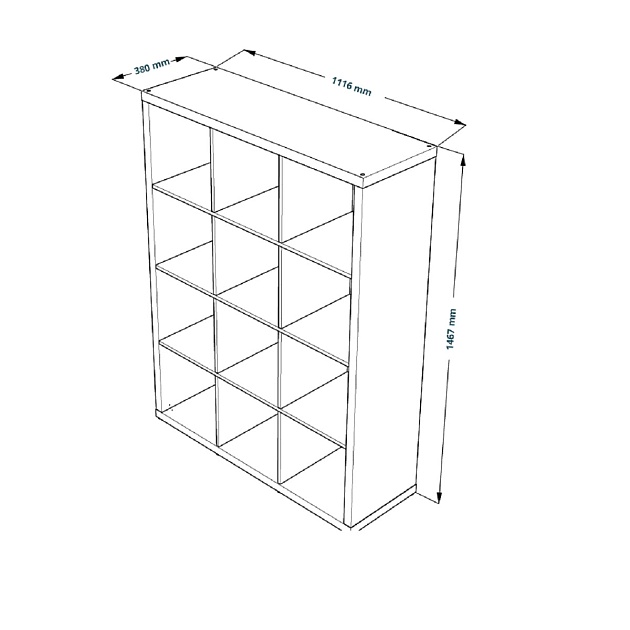 Стеллаж Шведский Стандарт FÖRA 12 S00043 Фото № 3