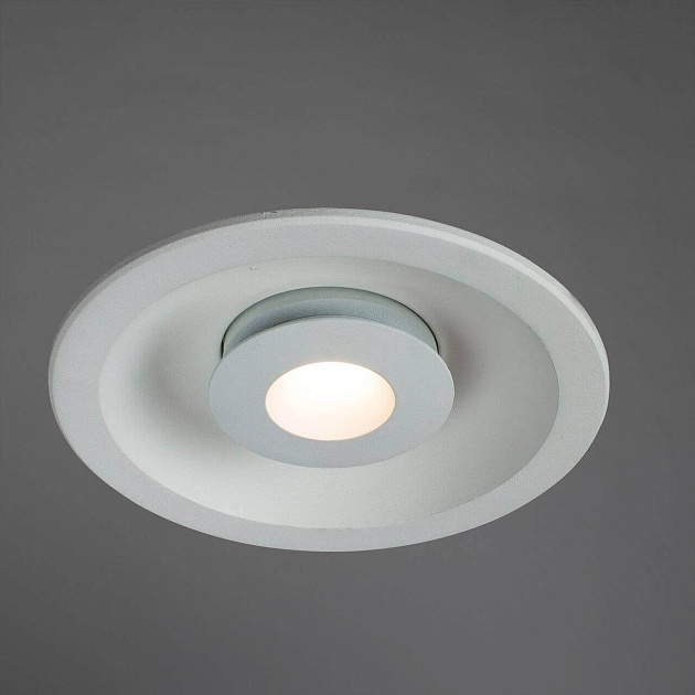 Встраиваемый светодиодный светильник Arte Lamp Sirio A7207PL-2WH Фото № 4