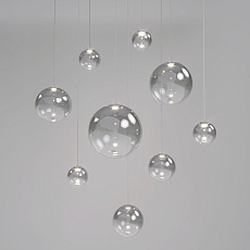 Подвесной светодиодный светильник Eurosvet Wonder 50230/1 Led дымчатый 1