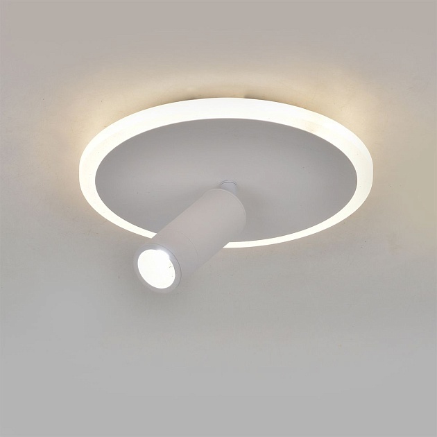 Потолочный светодиодный светильник Escada 20046SMA/01LED WH изображение 3 Потолочный светодиодный светильник Escada 20046SMA/01LED WH Фото № 3