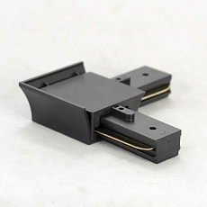 Коннектор Lussole LGO 10325 угловой коннектор черный 1