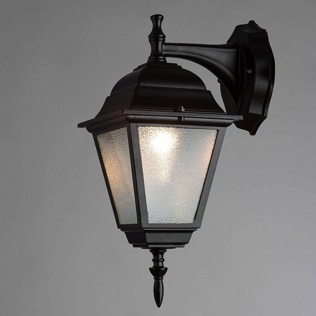 Уличный настенный светильник Arte Lamp Bremen A1012AL-1BK Фото № 3