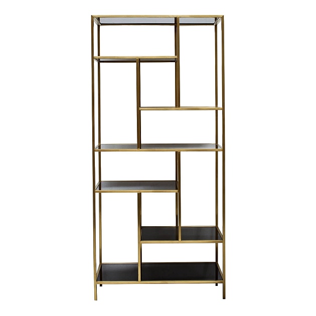 Стеллаж Garda Decor 46AS-SH1452-Gold изображение 1 Стеллаж Garda Decor 46AS-SH1452-Gold Фото № 1
