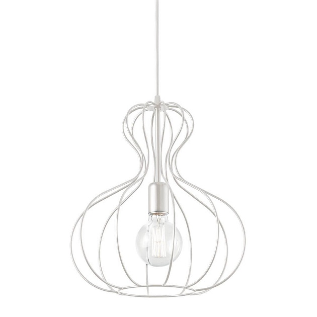 Подвесной светильник Ideal Lux Ampolla-1 SP1 Bianco 194295 изображение 1 Подвесной светильник Ideal Lux Ampolla-1 SP1 Bianco 194295 Фото № 1