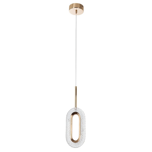 Подвесной светодиодный светильник Arte Lamp OVALE A2489SP-1GO изображение 1 Подвесной светодиодный светильник Arte Lamp OVALE A2489SP-1GO Фото № 1