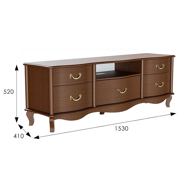 ТВ-тумба Мебелик Джульетта-2 008542 Фото № 3