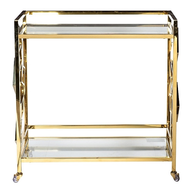 Сервировочный стол Garda Decor GY-CRT8164Gold Фото № 1