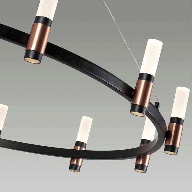 Подвесная светодиодная люстра Odeon Light Candel 5009/48L изображение 3 Подвесная светодиодная люстра Odeon Light Candel 5009/48L Фото № 3