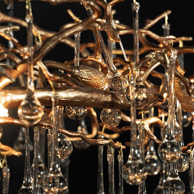 Подвесная люстра Loft IT Bijout 10068/1000 GB изображение 5 Подвесная люстра Loft IT Bijout 10068/1000 GB Фото № 5