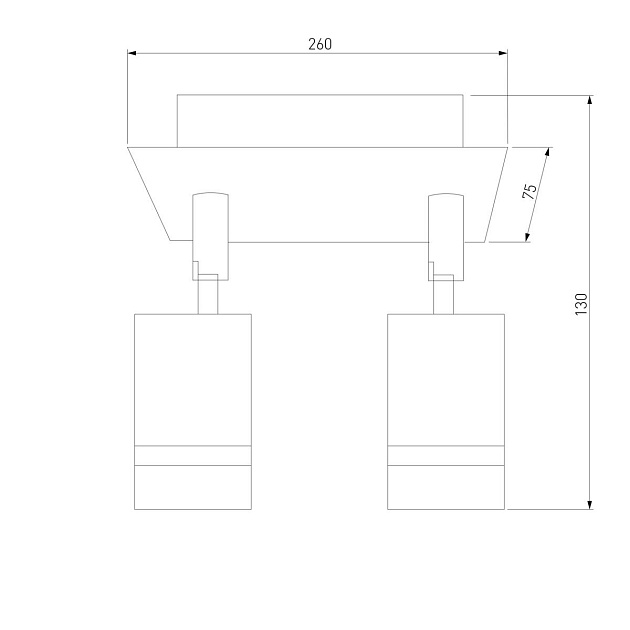 Светодиодный спот Eurosvet Stalk 20064/2 LED хром Фото № 2