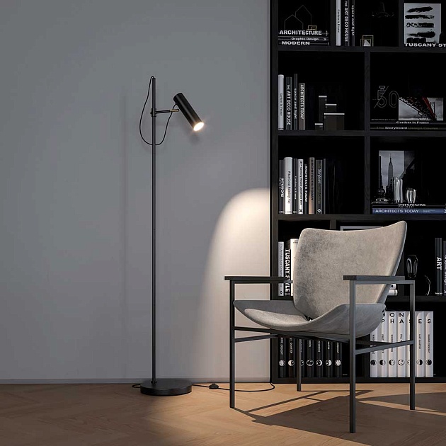 Торшер Maytoni Bansky MOD129FL-01B изображение 4 Торшер Maytoni Bansky MOD129FL-01B Фото № 4