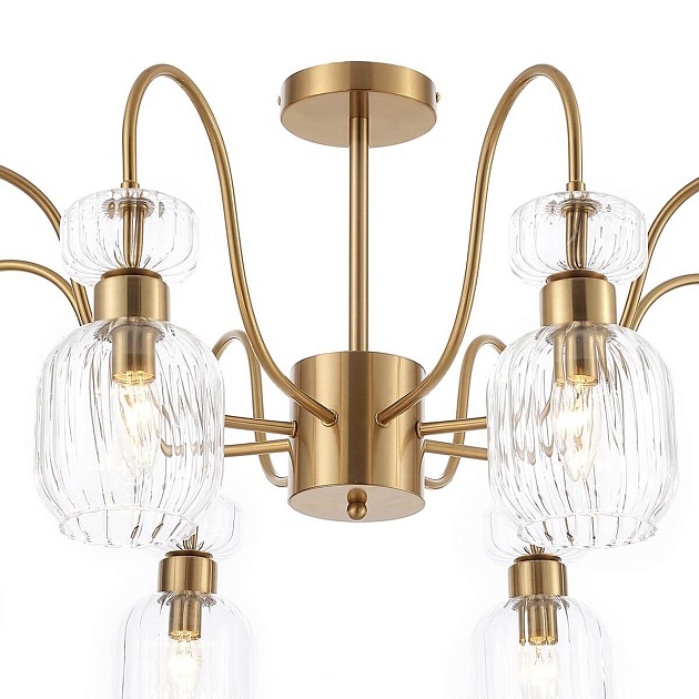 Потолочная люстра Escada Gloss 1141/8PL Clear Фото № 7