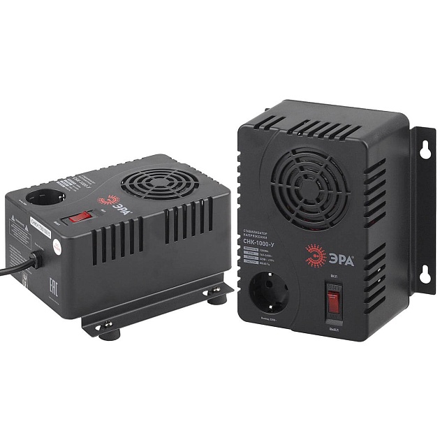 Стабилизатор напряжения ЭРА СНК-1000-У Б0031064 изображение 1 Стабилизатор напряжения ЭРА СНК-1000-У Б0031064 Фото № 1