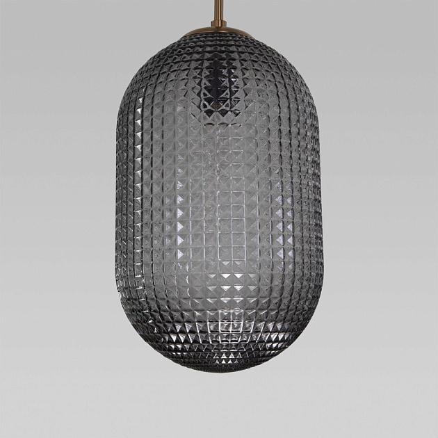 Подвесной светильник Eurosvet Gem 50261/1 темно-серый изображение 3 Подвесной светильник Eurosvet Gem 50261/1 темно-серый Фото № 3