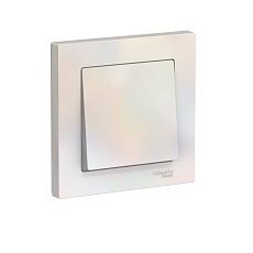 Выключатель одноклавишный Systeme Electric AtlasDesign 10A 250V жемчуг ATN000412