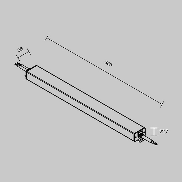 Блок питания Maytoni Lighting control 725005 изображение 3 Блок питания Maytoni Lighting control 725005 Фото № 3