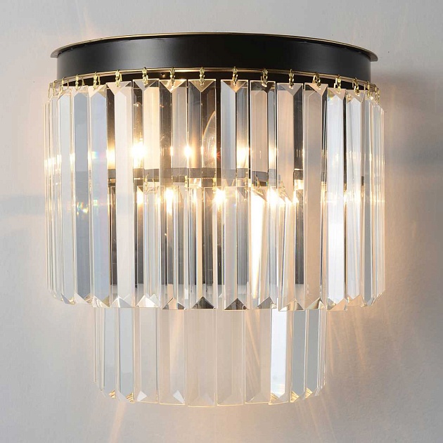 Настенный светильник Crystal Lux MAXIME AP2 BLACK Фото № 1