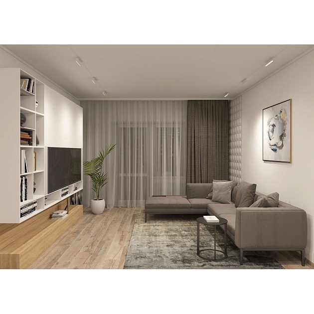 Трековый светодиодный светильник Denkirs Smart Grill DK8006-WH Фото № 5