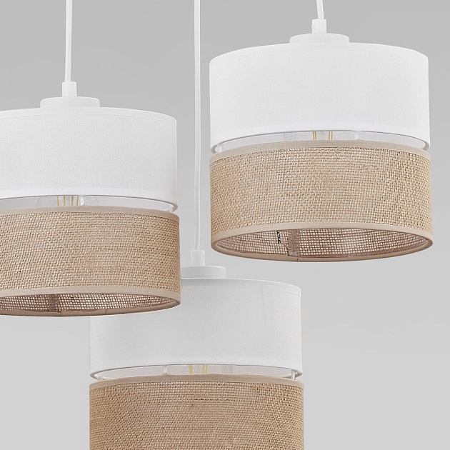 Подвесная люстра TK Lighting 6575 Linobianco Фото № 2