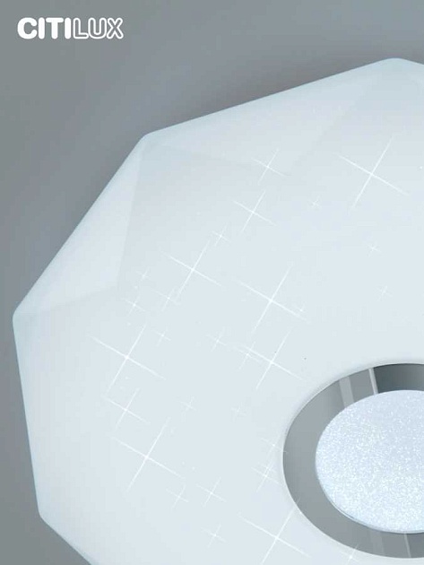 Потолочный светодиодный светильник Citilux Диамант Смарт CL713A100G изображение 18 Потолочный светодиодный светильник Citilux Диамант Смарт CL713A100G Фото № 18