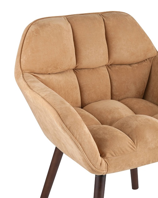 Кресло Stool Group Брайан замша бежевый BRUYNE HY-49 Фото № 2