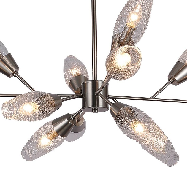 Потолочная люстра Escada Desire 10165/12PL Nickel Фото № 2