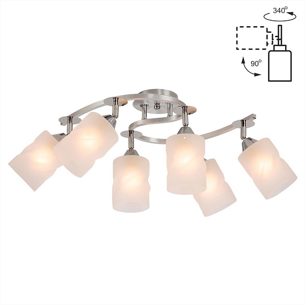 Потолочная люстра Citilux Сиерра CL119260 изображение 1 Потолочная люстра Citilux Сиерра CL119260 Фото № 1